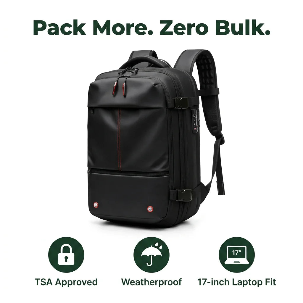 AirPackr® Backpack with AirPump